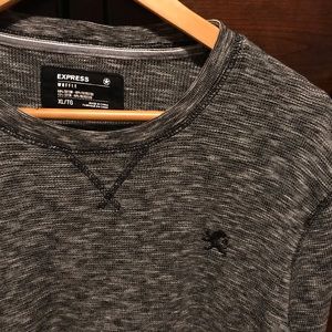 Men’s Express waffle long sleeve shirt